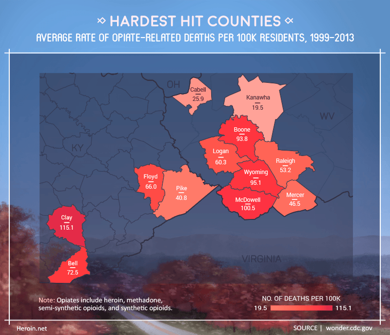 Hardest-hit-counties
